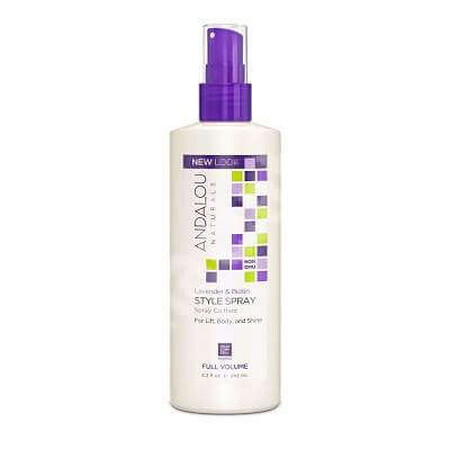 Lavender & Biotin Full Volume Style Spray, Andalou, Secom