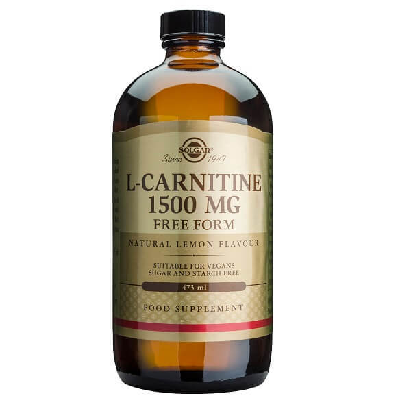 L-Carnitina lichidă 1500 mg, 473 ml, Solgar