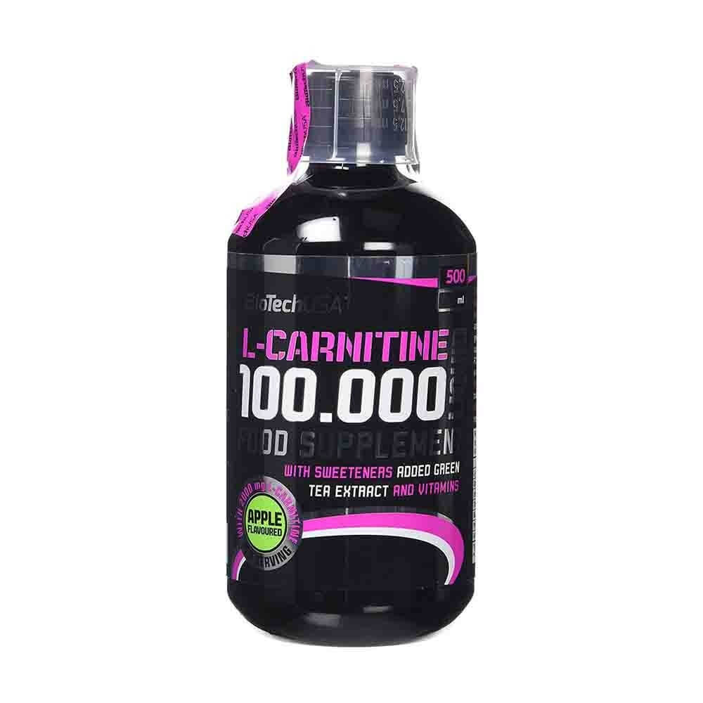 L-Carnitine 100.000 Liquid Cirese, 500 ml, Biotech USA Vitamine si suplimente