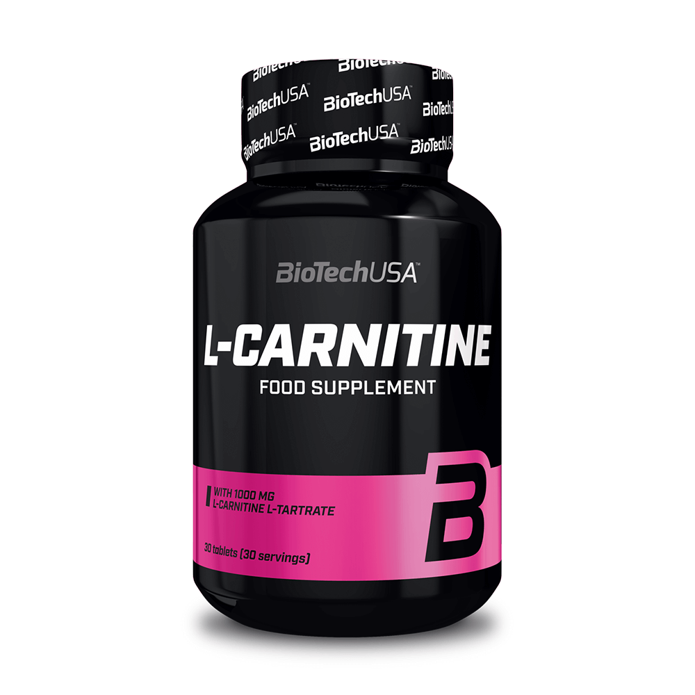 L-Carnitine 1000 mg, 30 tablete, BioTech USA Vitamine si suplimente