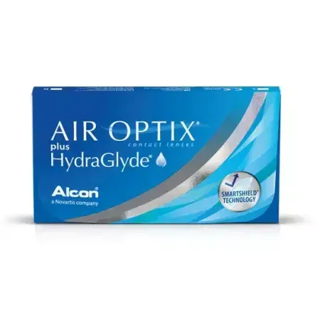 Lentile de contact -3.00 Air Optix HydraGlyde, 3 bucati, Alcon