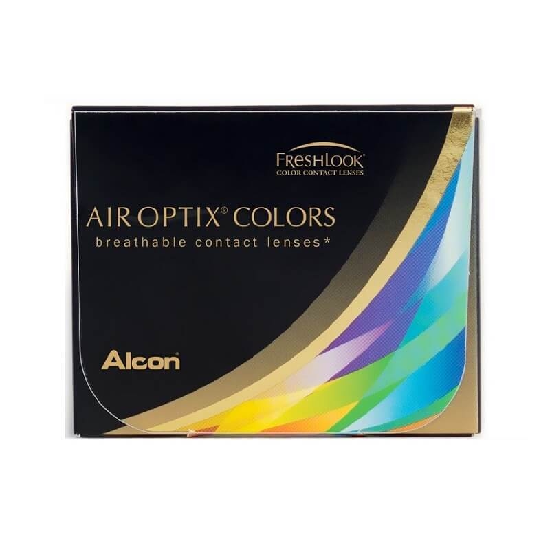 lentile de contact cu dioptrii permanente pret Lentile de contact cosmetice Air Optix Colors, Turquoise, 2 lentile, Alcon