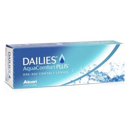 Lentile de contact Dailies Aqua Comfort Plus, -2.25, 30 bucăți, Alcon