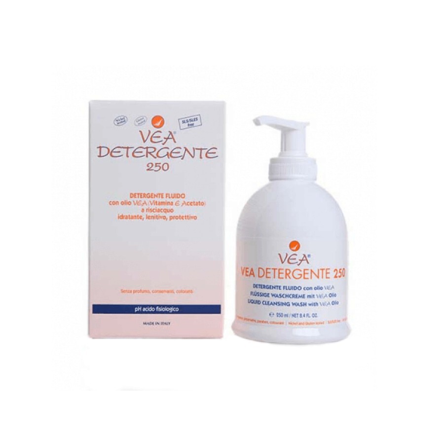 VEA Detergente Lichid dermatologic de spalare cu Vitamina E, 250 ml, Hulka recenzii