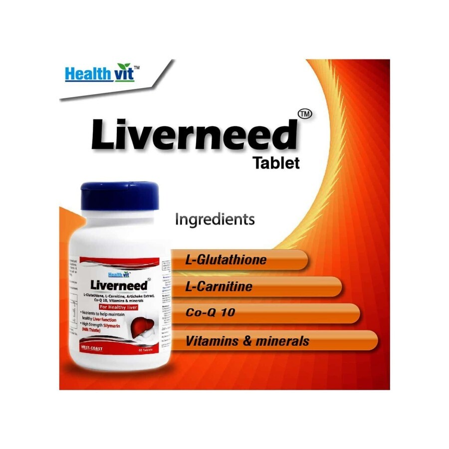 Liverneed complex hepatoprotector, 30 tablete, EsVida Pharma