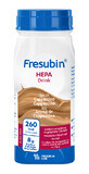 Fresubin Hepa băutură nutritivă&#160;cu&#160;aromă&#160;de cappuccino, 4 x 200 ml, Fresenius Kabi