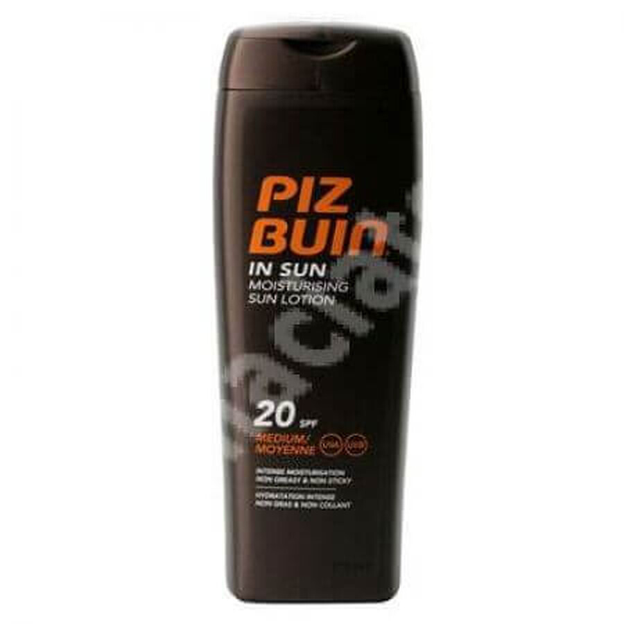 Loțiune hidratantă pentru expunerea la soare SPF 20, 200 ml, Piz Buin