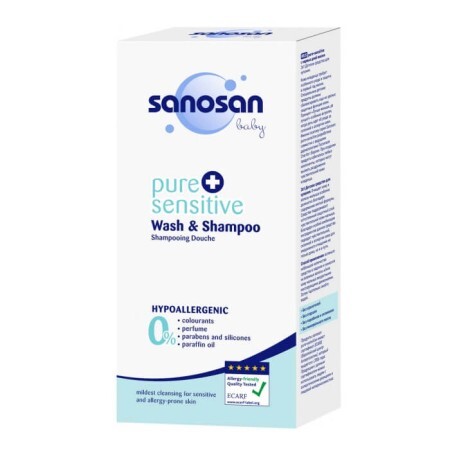 Lotiune pentru spalare Pure Sensitive, 200 ml, Sanosan