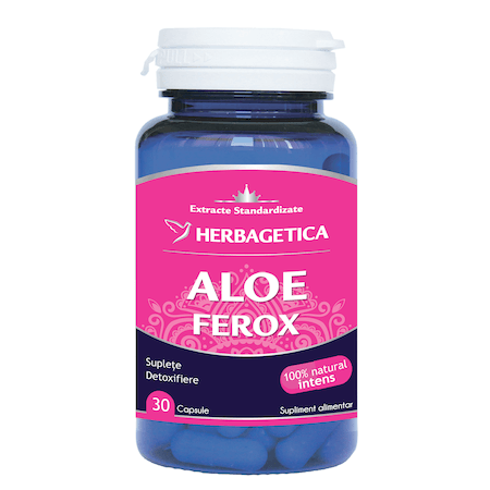 Aloe Ferox, 30 capsule, Herbagetica