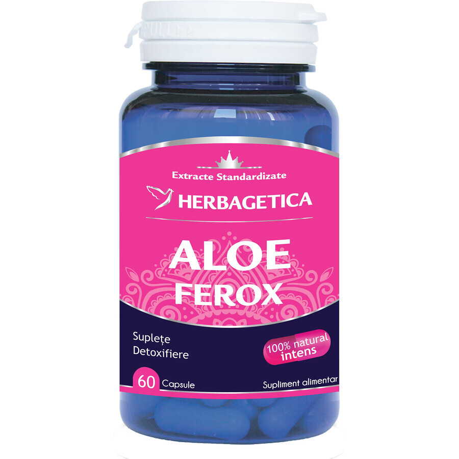 Aloe Ferox, 60 capsule, Herbagetica recenzii