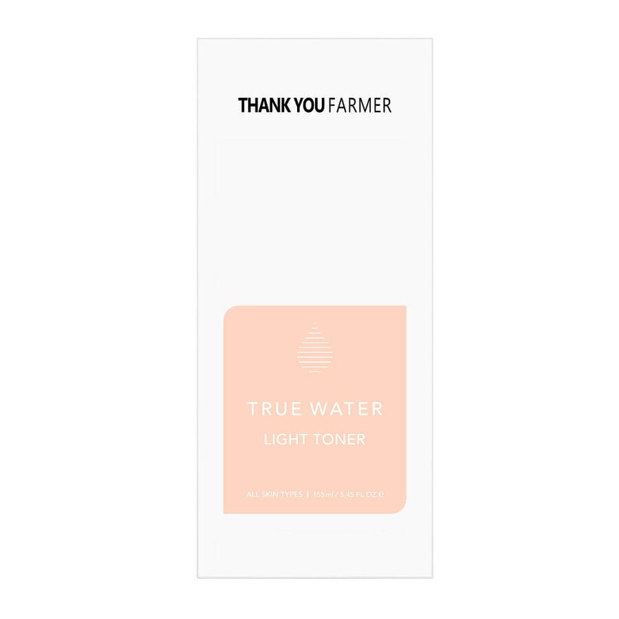 Lotiune tonica True Water Light Toner, 155 ml, Thank You Farmer