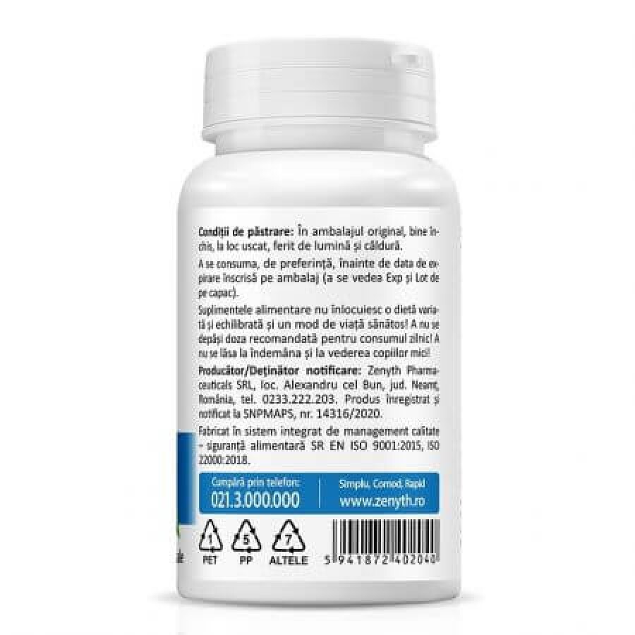 L-Theanine 100 mg, 30 capsule, Zenyth