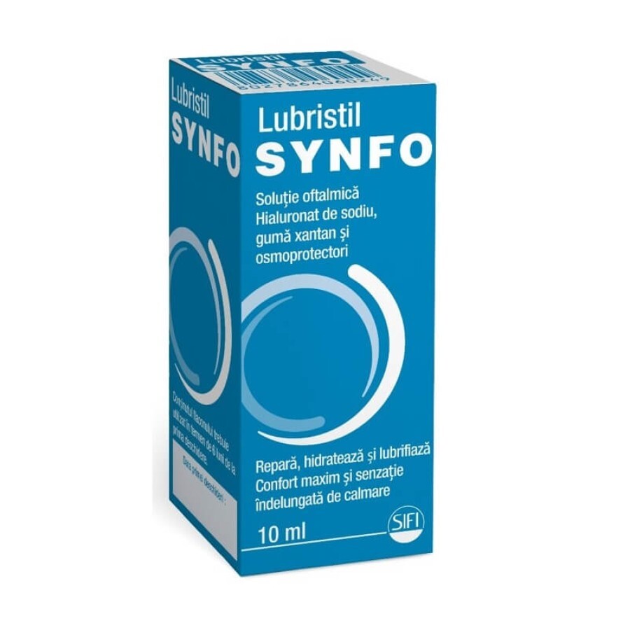 Lubristil Synfo solutie oftalmica, 10 ml, Sifi recenzii