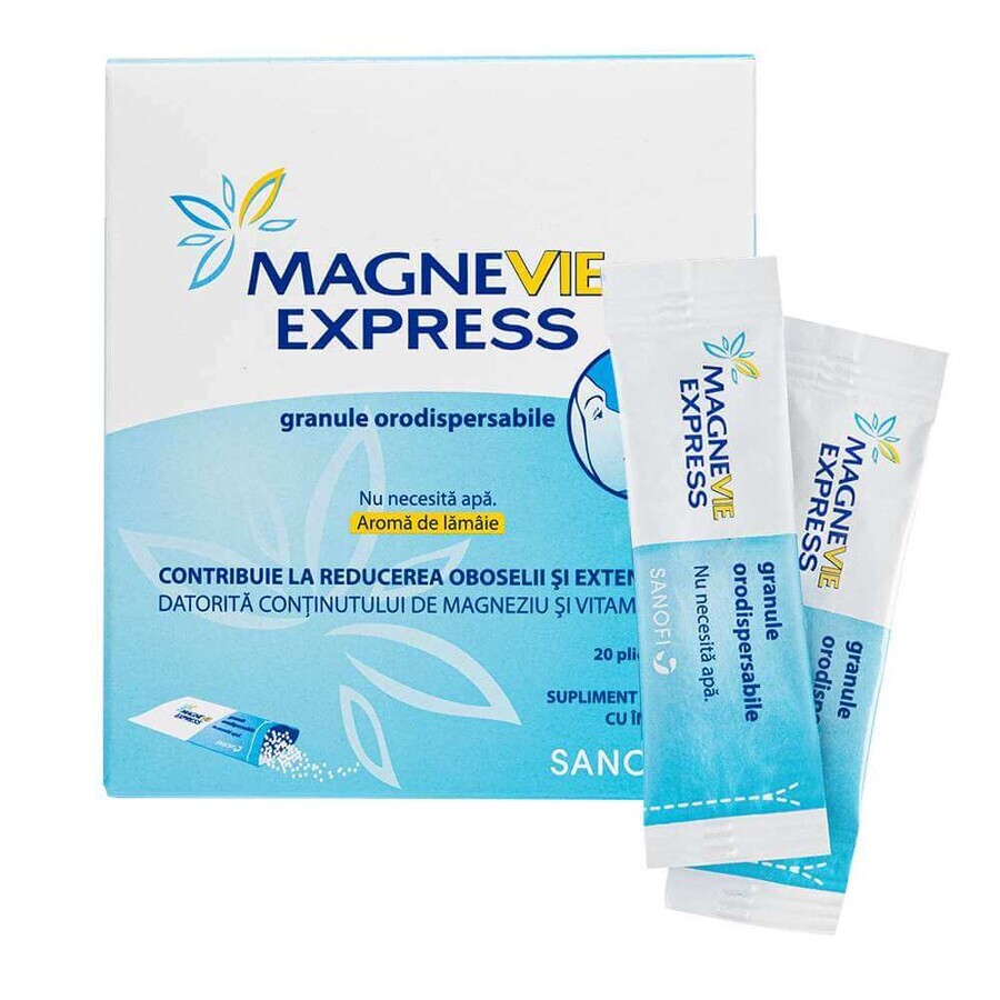 MagneVie Express, 20 plicuri, Sanofi