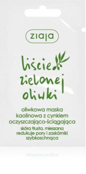 Masca astringenta pentru ten gras-mixt Olive Leaf, 7 ml, Ziaja