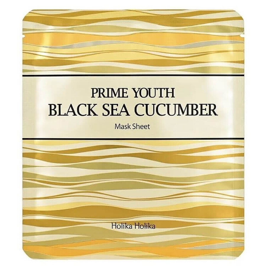 Masca cu extract de castravete negru de mare Prime Youth, 25 g, Holika Holika