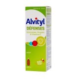 Alvityl Defences + vitamina D sirop fară zahăr, 240 ml, Urgo