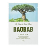Masca hidratanta cu extract de Baobab Skin-fit, 21 g, Apieu