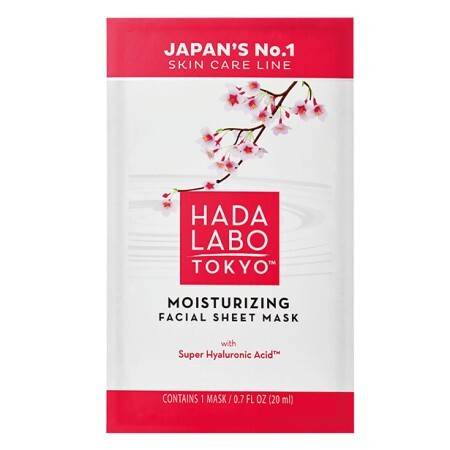 Masca hidratanta pentru fata fara parfum cu acid super hialuronic, 20 ml, Hada Labo Tokyo