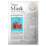 Masca servetel cu rodie 7Days Mask, 20 g, Ariul