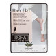 Masca-soseta reparatoare si relaxanta pentru picioare si unghii Herb, 2 x 8 g, Iroha
