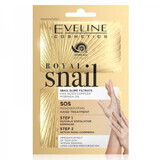 Masca-tratament de regnerare pentru maini Royal Snail, 2 x 6 ml, Eveline Cosmetics