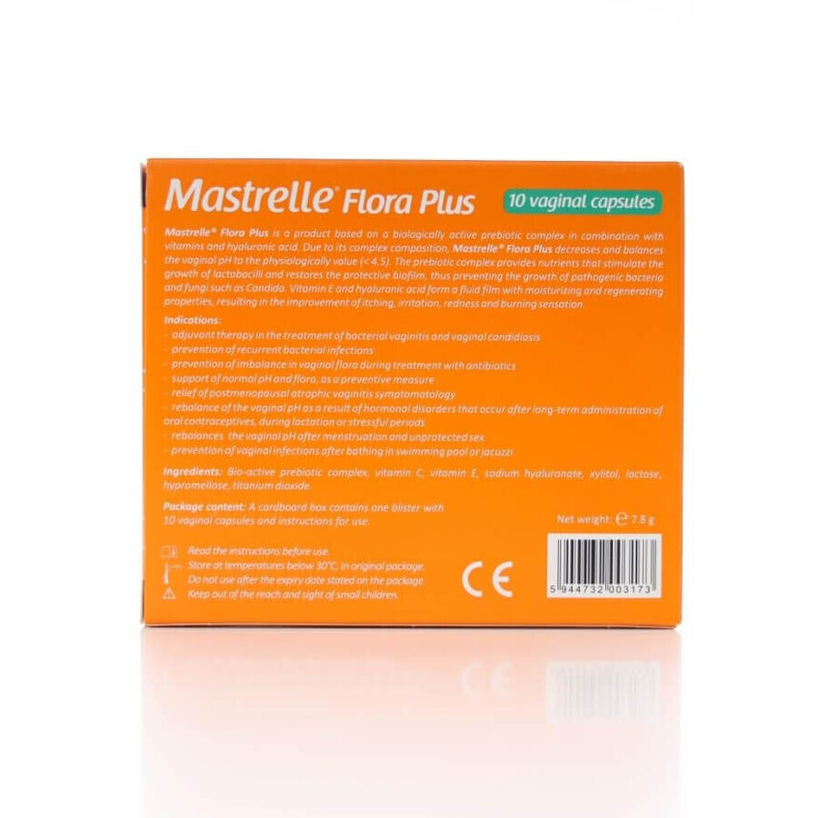 Mastrelle Flora PLus, 10 capsule, Fiterman