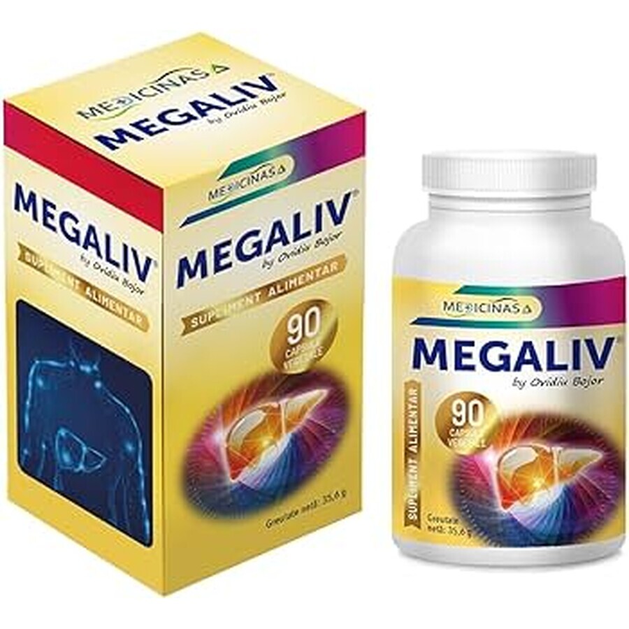 Megaliv, 90 capsule, Medicinas
