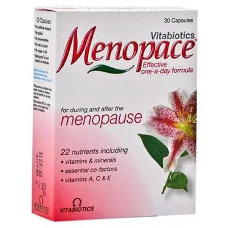 Menopace, 30 capsule, Vitabiotics