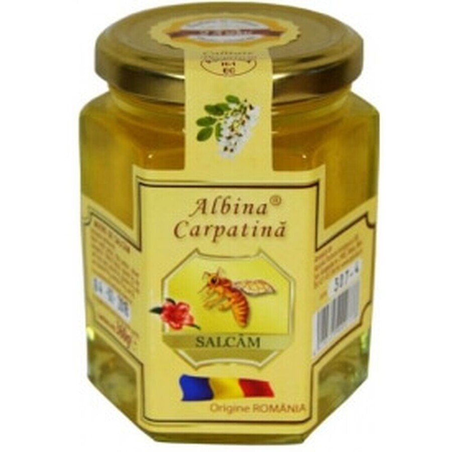 Miele di acacia Albina Carpatina, 360 g, Apicola Pastorale