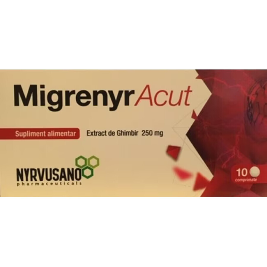 Migrenyr Acut, 10 comprimate, Nyrvusano