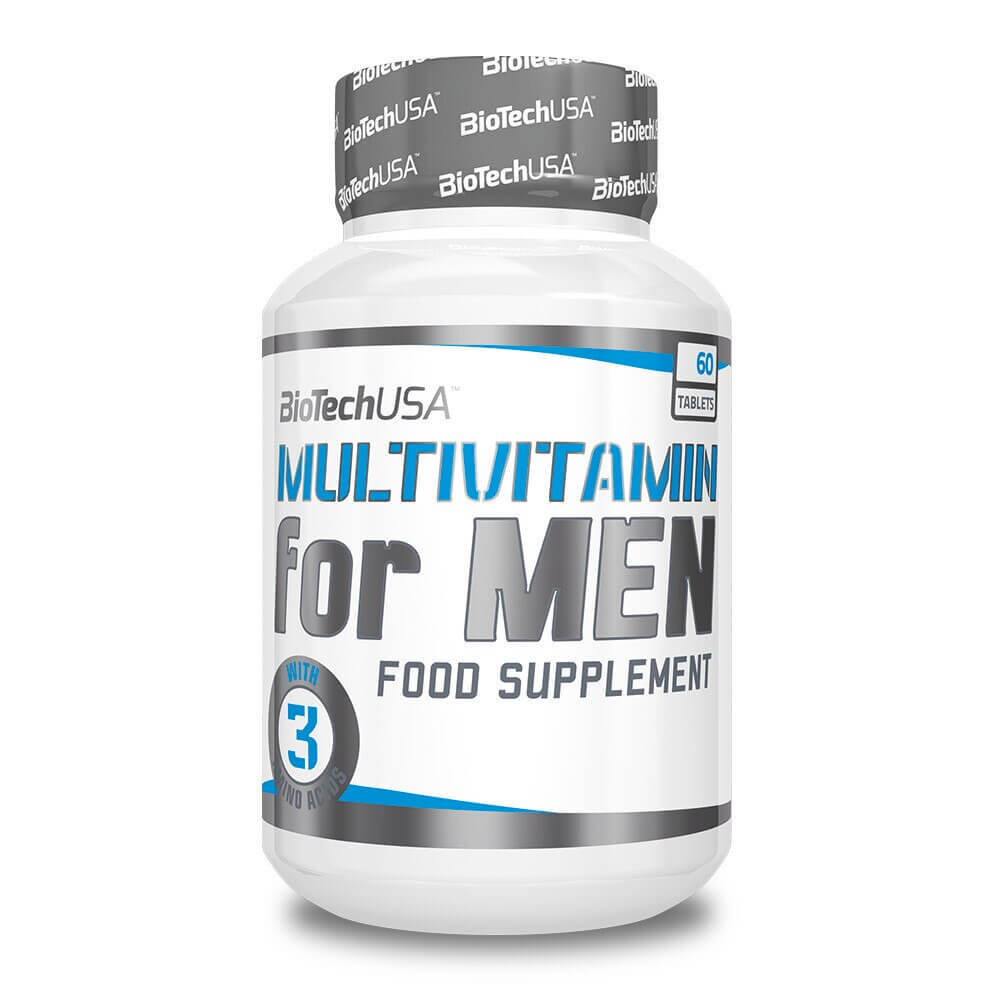 Multivitamine pentru barbati, 60 tablete, BioTechUSA Vitamine si suplimente