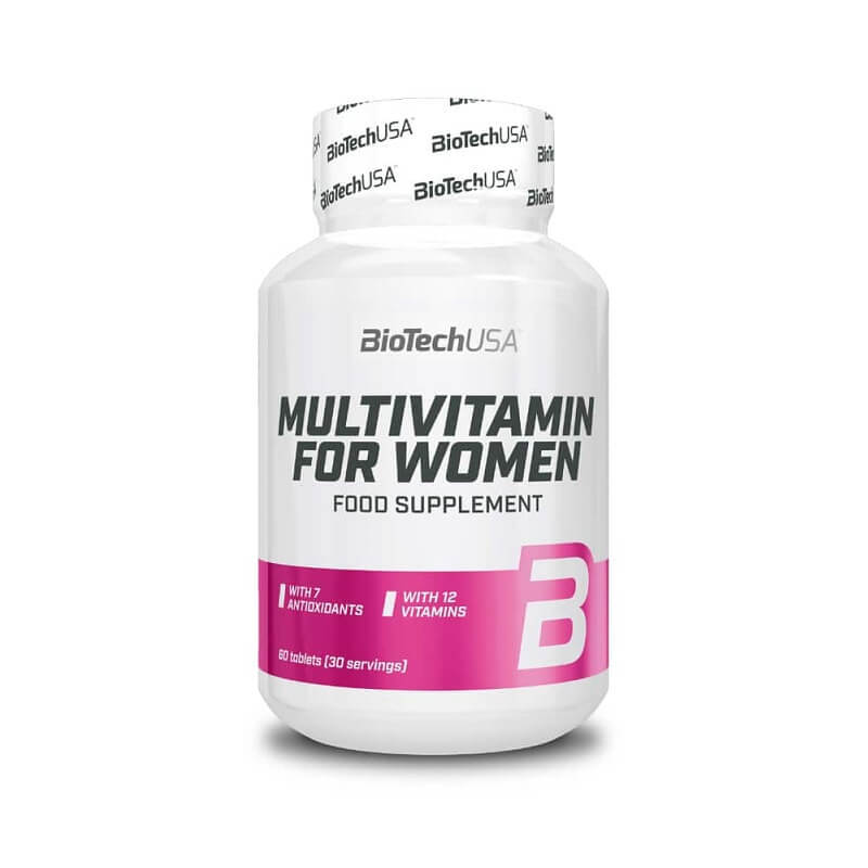 Multivitamine pentru femei, 60 tablete, BioTechUSA Vitamine si suplimente