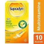 Supradyn Fast Energy with coenzyme Q10, 10 sachets, Bayer