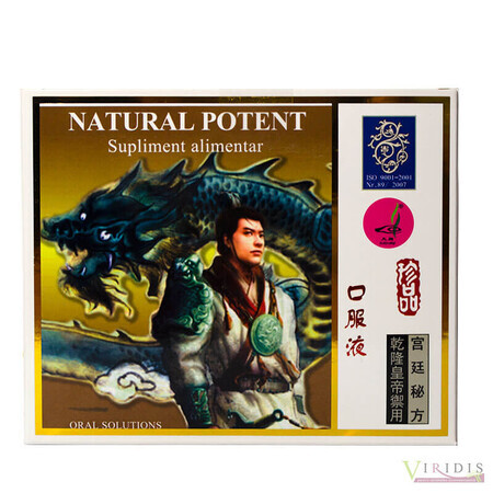 Natural Potent, 4 fiole, China