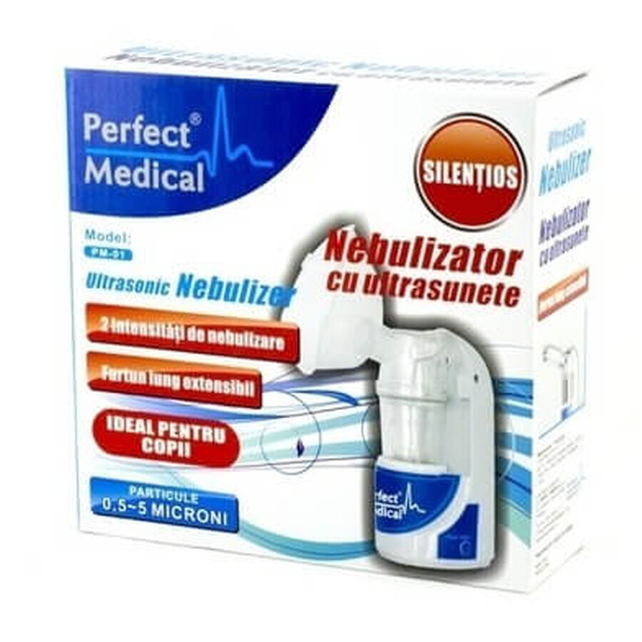 Nebulizator cu Ultrasunete Silentios, PM01, Perfect Medical