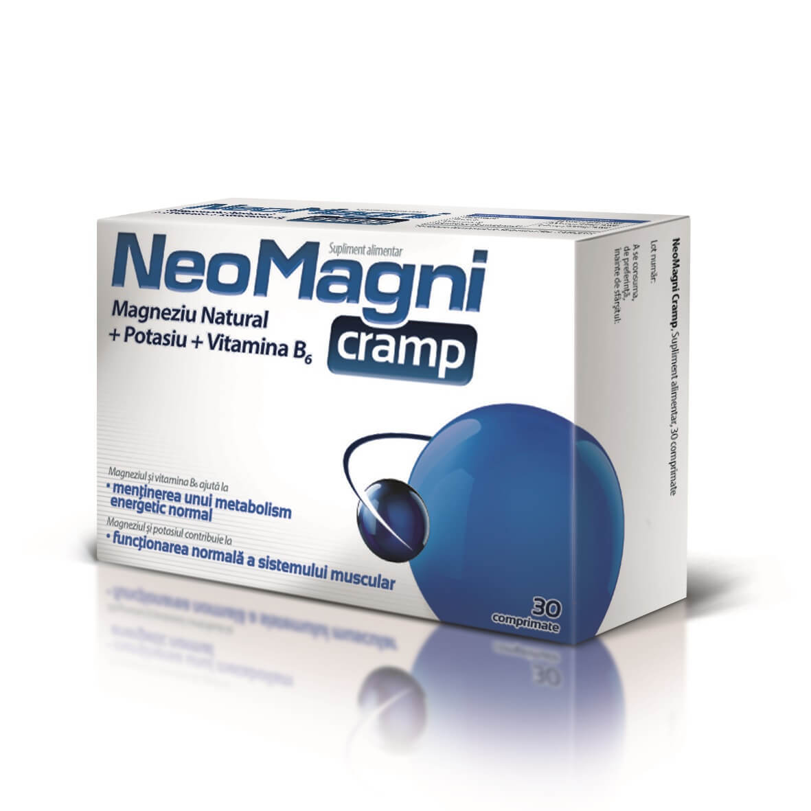 NeoMagni cramp, 30 comprimate, Aflofarm Vitamine si suplimente