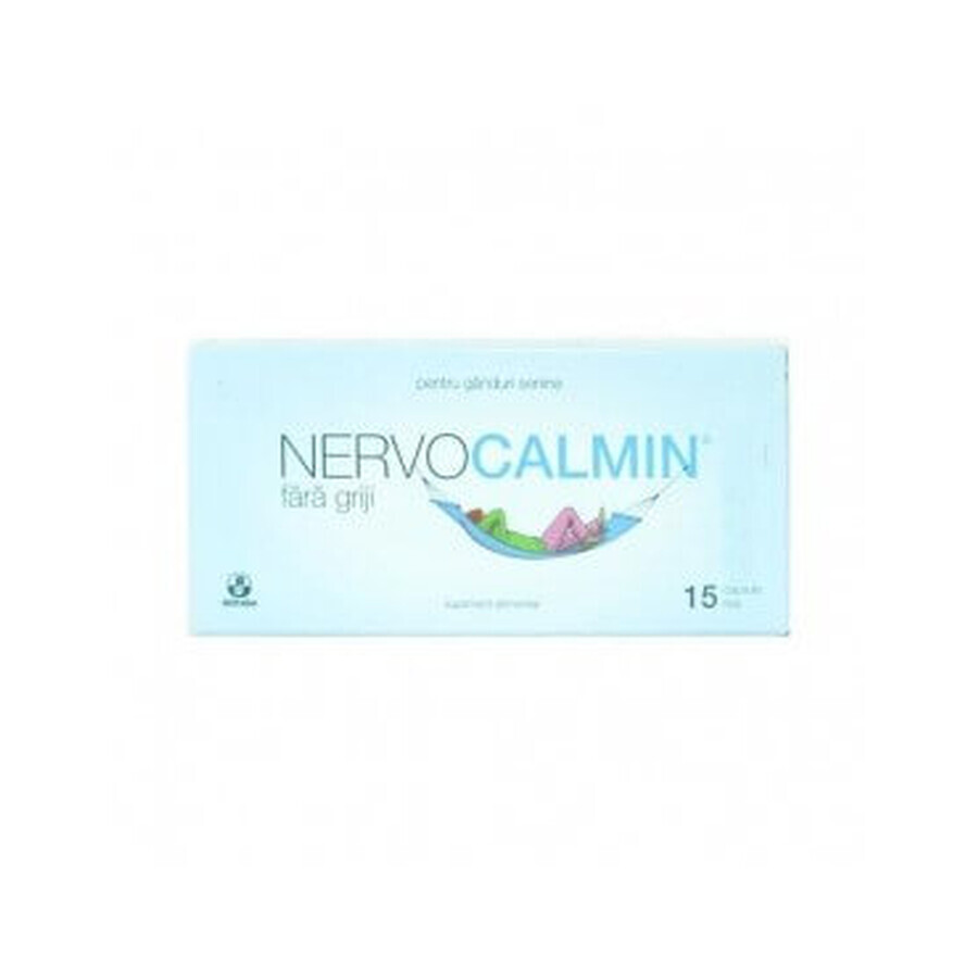 Nervocalmin, 15 comprimate, Biofarm