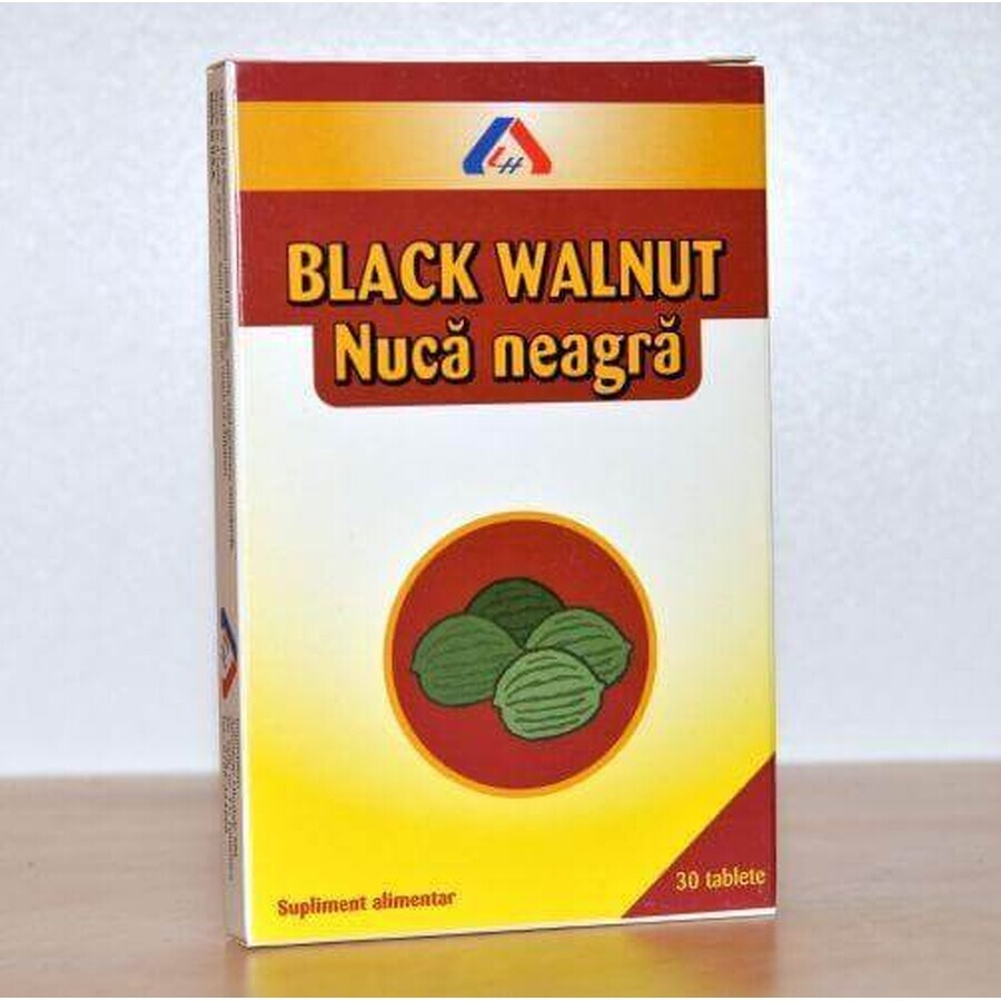 Nuca Neagra, 30 tablete, American Lifesyle