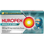 Nurofen Răceală și Gripă 200 mg, 24 comprimate, Reckitt Benckiser Healthcare