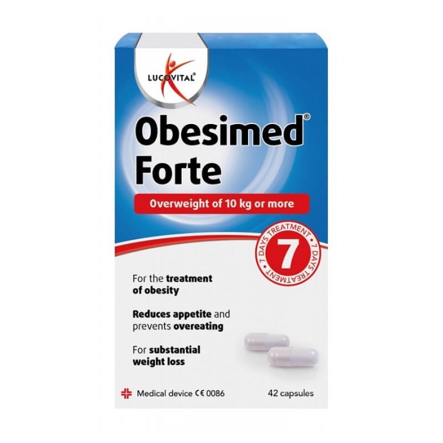 Obesimed Forte, 42 capsule, Lucovitaal recenzii