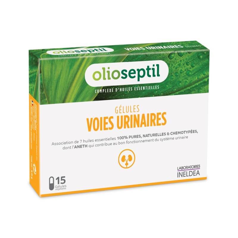 Olioseptil Voies Urinaires, 15 capsule, Laboratoires Ineldea Vitamine si suplimente