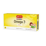 Omega 3  cu Lecotina Bioland Junior, 30 capsule, Biofarm