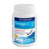 Omega 3 ulei de somon + vitamina E, 30 capsule, Bio Synergie