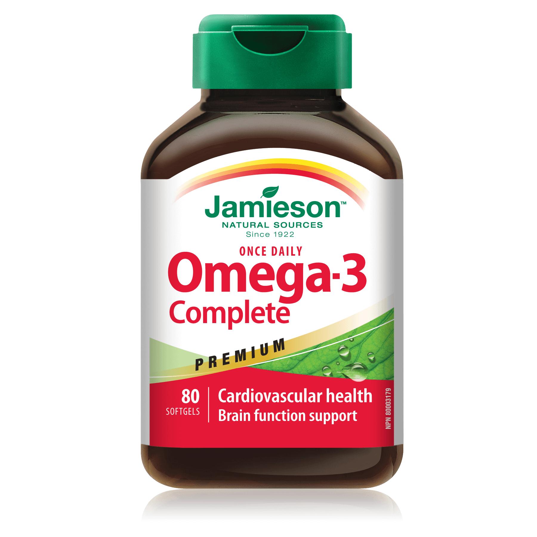 Omega-3 Complet Premium, 80 capsule, Jamieson Vitamine si suplimente