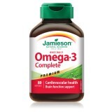 Omega-3 Complet Premium, 80 capsule, Jamieson