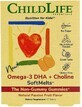 Omega-3 DHA+Choline ChildLife Essentials, 27 tablete, Secom