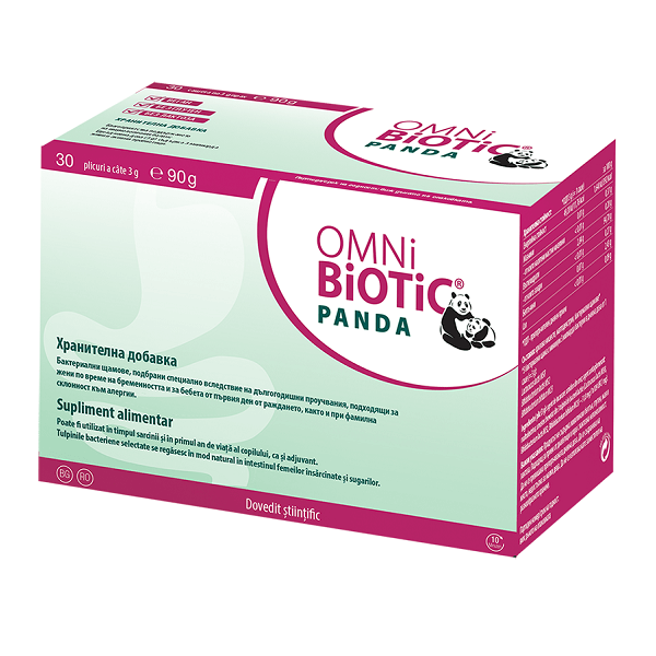 Omni-Biotic Panda, 30 plicuri, Institut Allergosan