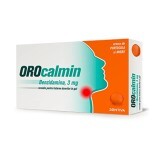 Orocalmin 3 mg cu aroma de portocala si miere, 20 pastile, Zentiva