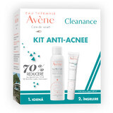 Pachet Apa termala spray, 150 ml + Emulsie pentru ten cu tendinta acneica Cleanance Expert, 40 ml, Avene